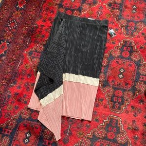 Alfani Color Block Skirt, size M NWT